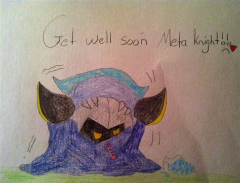 It now contains more slow-burn, some FCs to help support the main cast, and more shenaniganery. . Meta knight sick fanfiction
